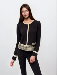 MAGLIA DONNA M/L 147054 Tellini S.r.l. Ingrosso Abbigliamento